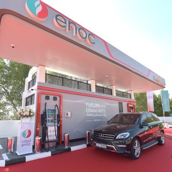 ENOC-launches-first-compact-fuel-station-in-Dubai